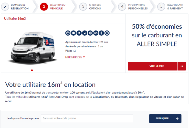 Questions diverses Rent and Drop